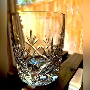 Real Crystal Scotch glasses